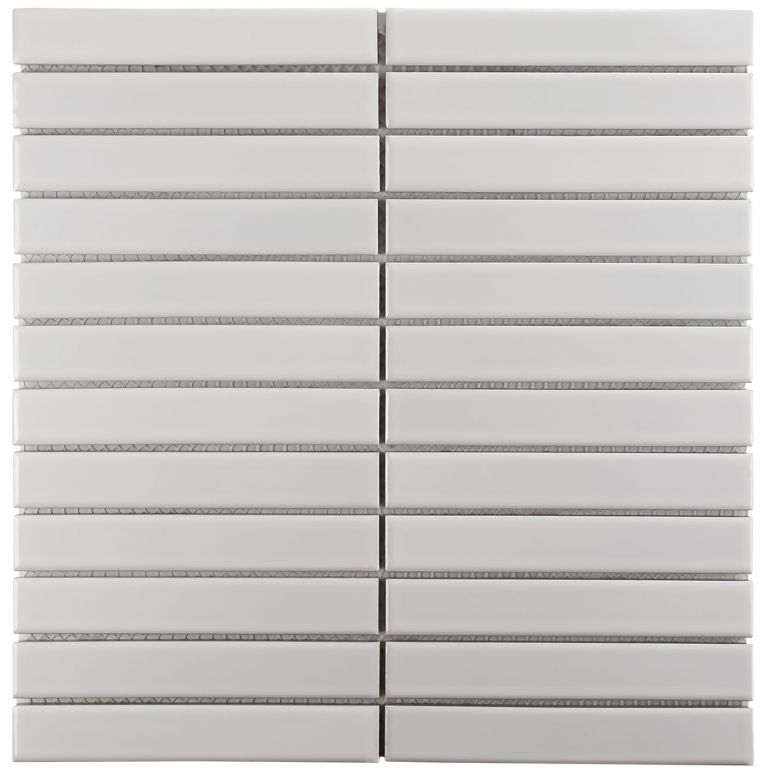 Sevilla 29,6x30x0,75 White Glossy Porcelain Glazed Finger