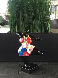 Beeld - Vrouw beschilderd 50cm