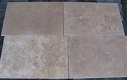 Travertin Colloseum Stone 60x60x1,5 Creme Verzoet