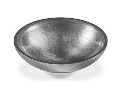 Waskom Rond 40x40x17cm Zwart-Antraciet