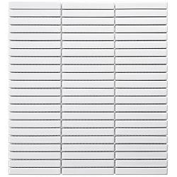 Sevilla 28,2x30,8x0,8 White Glossy Porcelain Glazed Mini Finger