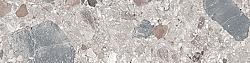 Composite 30x60x0,9 Grey Brown Mat Terrazzo