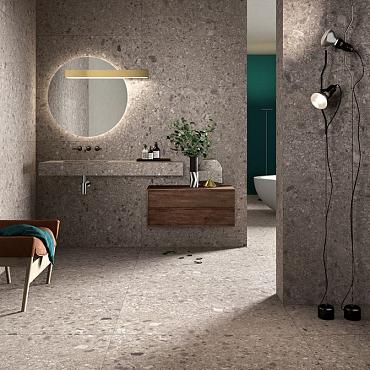 Keralite Pietra D Iseo 120x120x0,65 Ceppo Naturale