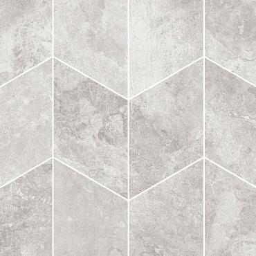 Antica 31x31x0,95 Grey Marble Mat Ret Freccia