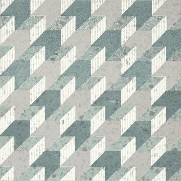 Arte 30x30x0,95 Moderna Blue Tre Mat