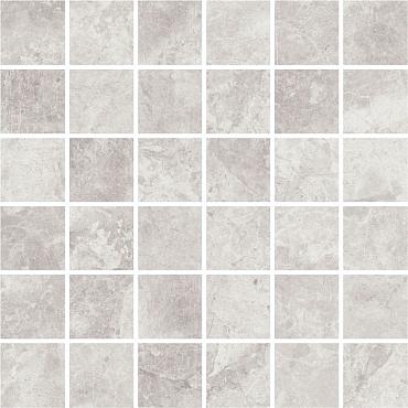 Antica 30x30x0,95 Grey Marble Mat Mos (5x5)