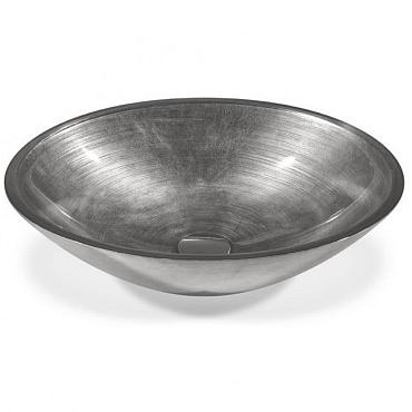 Waskom Ovaal 40x50x17cm Zwart-Antraciet