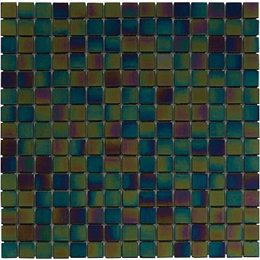Amsterdam 32,2x32,2x0,4 Black Pearl Glass Pearl Serie Square