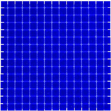 Amsterdam 32,2x32,2x0,4 Cobalt Blue Soft Grain Glass Basic Serie Square