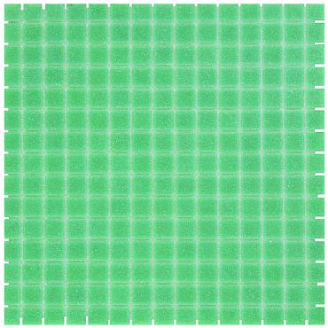 Amsterdam 32,2x32,2x0,4 Jade Green Soft Grain Glass Basic Serie Square