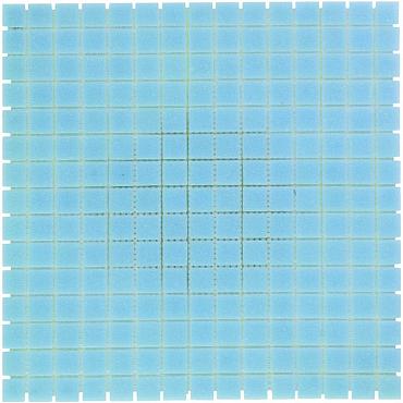 Amsterdam 32,2x32,2x0,4 Light Blue Soft Grain Glass Basic Serie Square