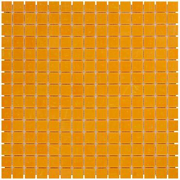 Amsterdam 32,2x32,2x0,4 Orange Soft Grain Glass Basic Serie Square