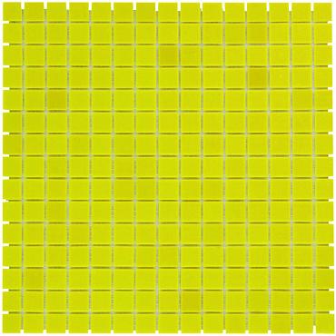 Amsterdam 32,2x32,2x0,4 Yellow Soft Grain Glass Basic Serie Square