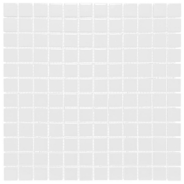 Barcelona 30x30x0,6 Extra White Glossy Porcelain Glazed Square