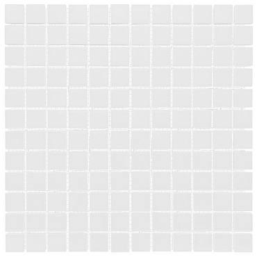 Barcelona 30x30x0,6 White Matt Porcelain Glazed Square