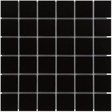 Barcelona 30,9x30,9x0,6 Black Matt Porcelain Glazed Square