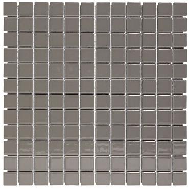Barcelona 30x30x0,6 Grey Glossy Porcelain Glazed Square