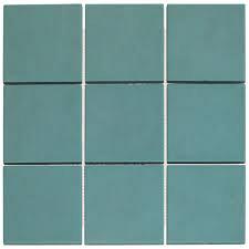 Kasba 29,7x29,7x0,65 Forest Green Glossy Porcelain Glazed Square
