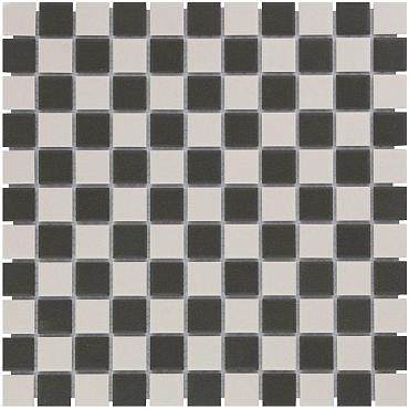 London 30x30x0,6 Chessboard R11 Porcelain Unglazed Square