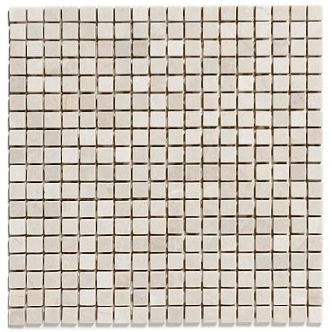 Natural Stone 30,2x30,2x0,7 Botticino Anticato Not impregnated Marble Square
