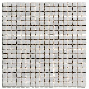 Natural Stone 30,2x30,2x0,7 Cararra Anticato Not impregnated Marble Square