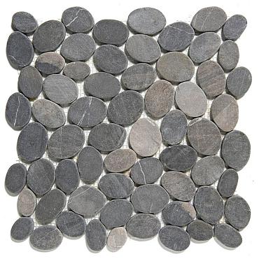 Natural Stone 30,5x30 Grey Not impregnated Marble Pebbles