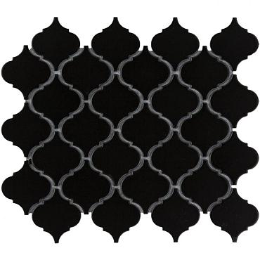 Paris 24,5x29,3x0,6 Black Glossy Porcelain Glazed Lantern