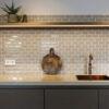 Paris 29,1x29,6x0,65 Light Grey Glossy Porcelain Glazed Rectangle