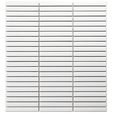 Sevilla 28,2x30,8x0,8 White Matt Porcelain Glazed Mini Finger