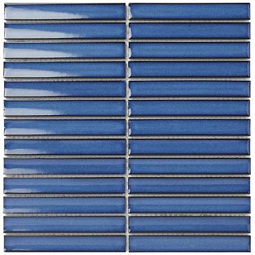 Sevilla 29,6x29,9x0,8 Jeans Blue Glossy Porcelain Glazed Finger
