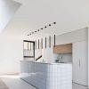 Sevilla 29,6x29,9x0,8 White with Blue speckle Glossy Porcelain Glazed Finger