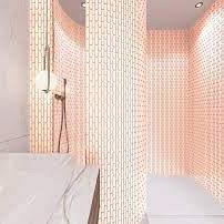 Sevilla 30x30x0,6 Pink Glossy Porcelain Glazed Oval Finger