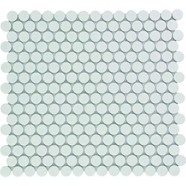 Venice – Pennyround 31,5x29,4x0,55 Extra White Glossy Porcelain Glazed Round