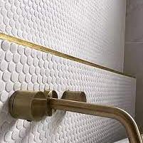 Venice – Pennyround 31,5x29,4x0,55 Extra White Glossy Porcelain Glazed Round