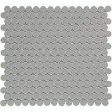 Venice – Pennyround 31,5x29,4x0,55 Grey Glossy Porcelain Glazed Round