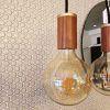 Venice – Pennyround 31,5x29,4x0,55 Light Grey Edge Glossy Porcelain Glazed Round