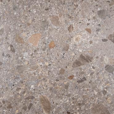 Composite 120x120x0,9 Brown Mat Terrazzo