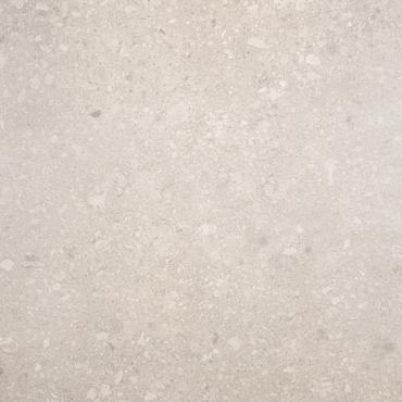 Composite 120x120x0,9 Light Grey Mat Terrazzo