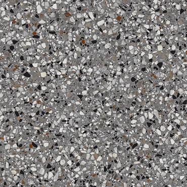 Terrazzo 60x60x1 Lead Flakes Mat Terrazzo