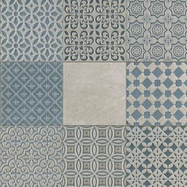 Marbella 45x120x1 blauw wandtegel