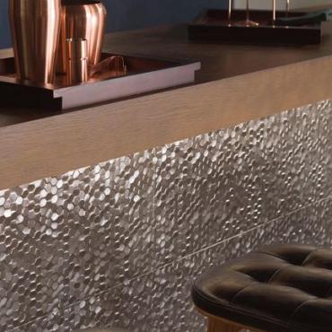 Dubai 33,3x100x0,92 Zilver wandtegel