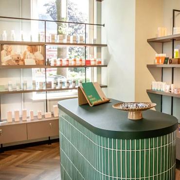 Sevilla 29,6x29,9x0,8 Forest Green Glossy Porcelain Glazed Finger