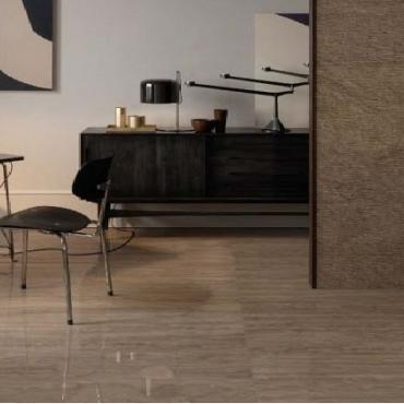 Unika Limestone 60x120x0,95 Vein Cut Chocolate Nat Ret