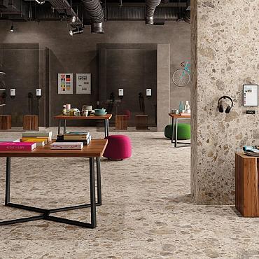 Composite 120x120x0,9 Sand Mat Terrazzo