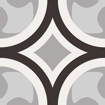 Patchy B&W 01 20x20x0,9 zwart