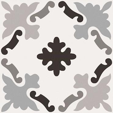 Patchy B&W 03 20x20x0,9 zwart