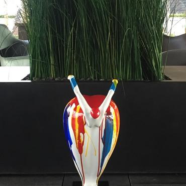 Beeld - Vrouw beschilderd 50cm