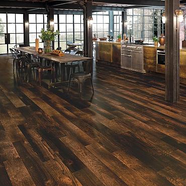 Van Gogh 17,78x121,92x0,3 Charred Oak