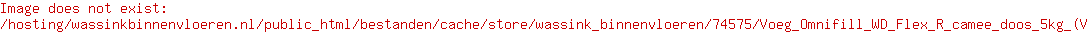 Voeg Omnifill WD Flex R camee doos 5kg (V)