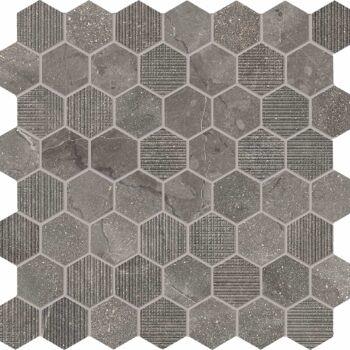 Europe 30x30x0,95 Mosaic Esagona Moka